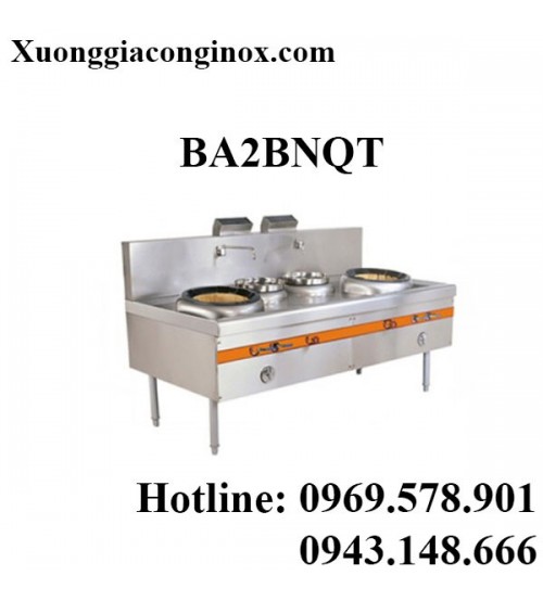Bếp á đôi 2 bầu nước có quạt thổi