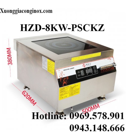 Bếp từ phẳng có hẹn giờ 8KW HZD-8KW-PSCKZ