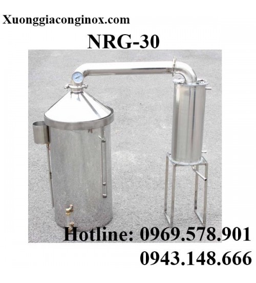 Nồi nấu rượu dùng gas 30 lít NRG-30